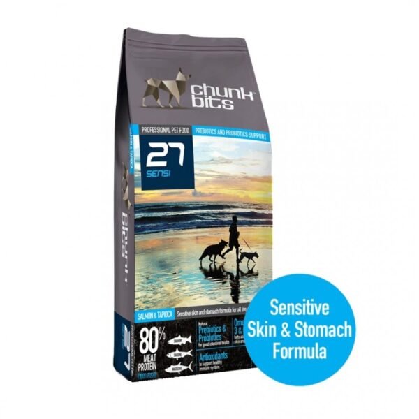 inv_product-1668156766263 Chunkbits Dog 13kg Sensi 27 Salmon & Tapioca Dry Dog Food