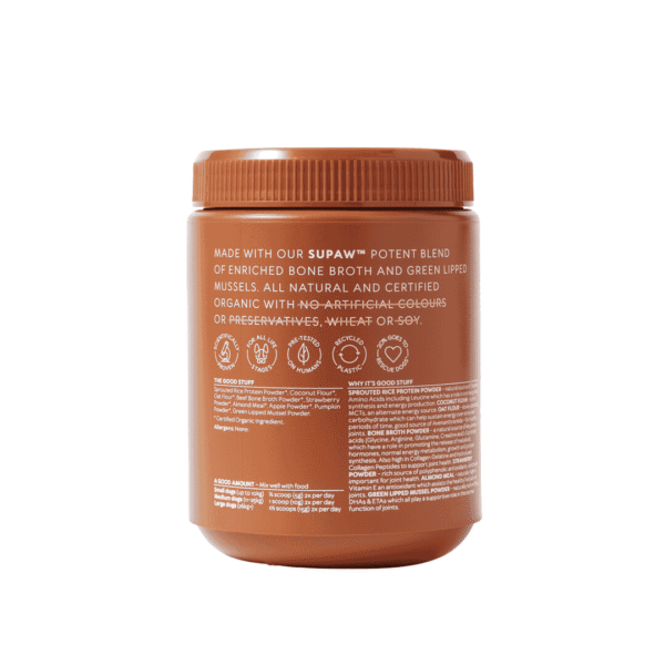 inv_product-1736912489518 Australian Pet Organics Sustainably Sourced Green Lipped Mussel Powder 280g Meal Topper