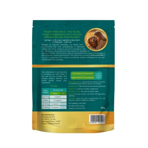inv_product-1748916464758 Ev Furry Aid Pro 50g Dog Supplement